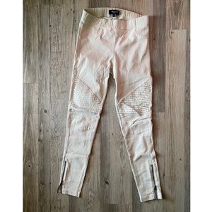 Cropped Moto Jeggings